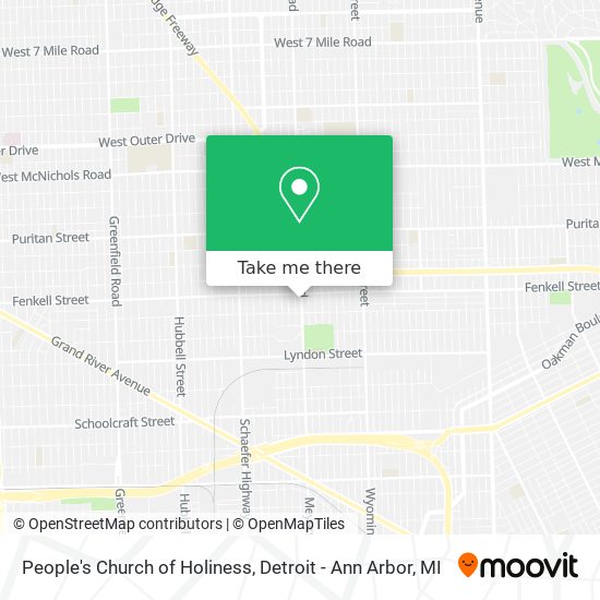 People's Church of Holiness map