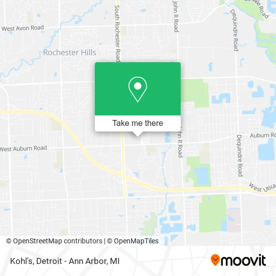 Kohl's map
