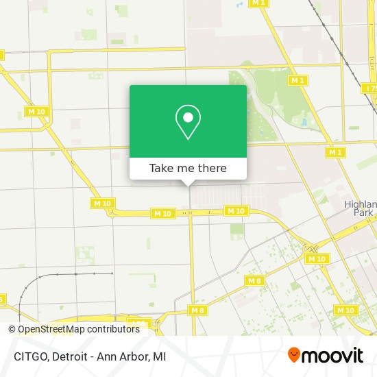 CITGO map