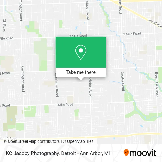 KC Jacoby Photography map