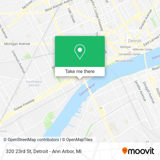 Mapa de 320 23rd St