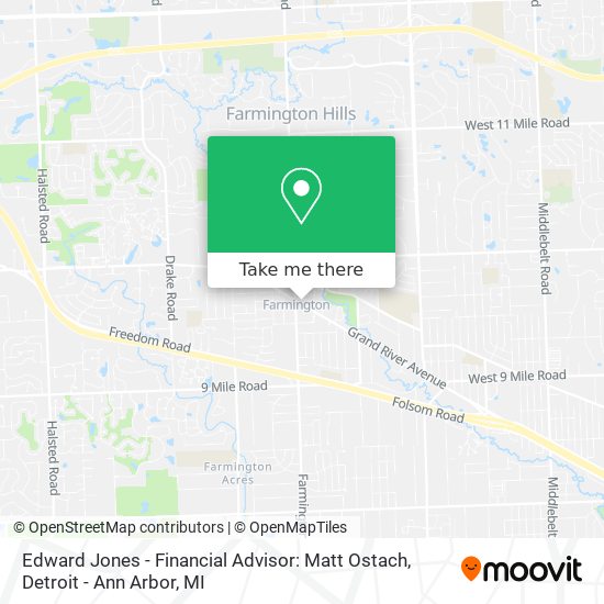 Edward Jones - Financial Advisor: Matt Ostach map