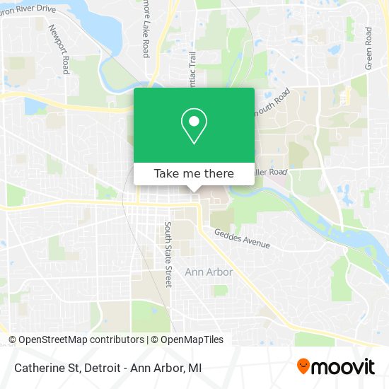 Mapa de Catherine St