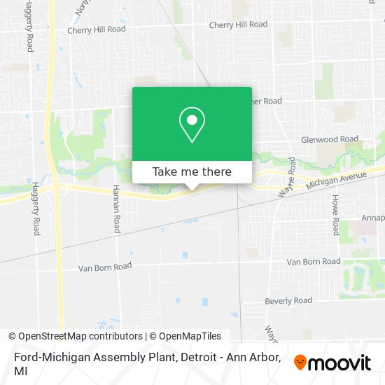 Ford-Michigan Assembly Plant map