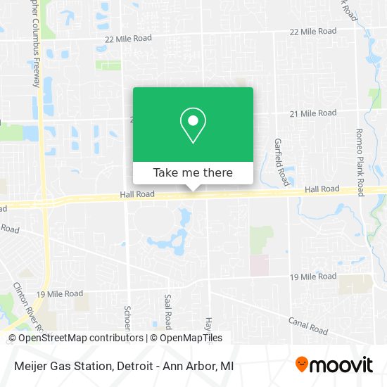 Mapa de Meijer Gas Station