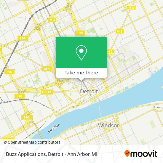 Buzz Applications map