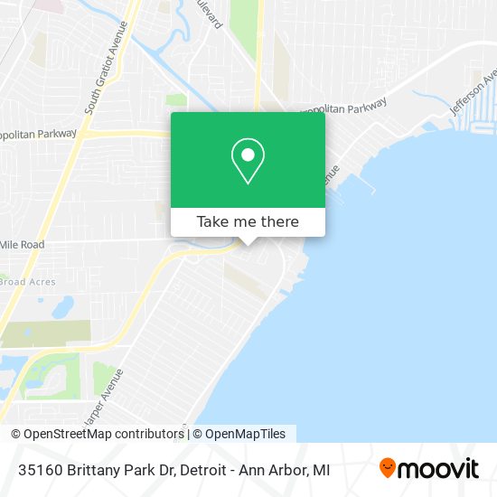 Mapa de 35160 Brittany Park Dr