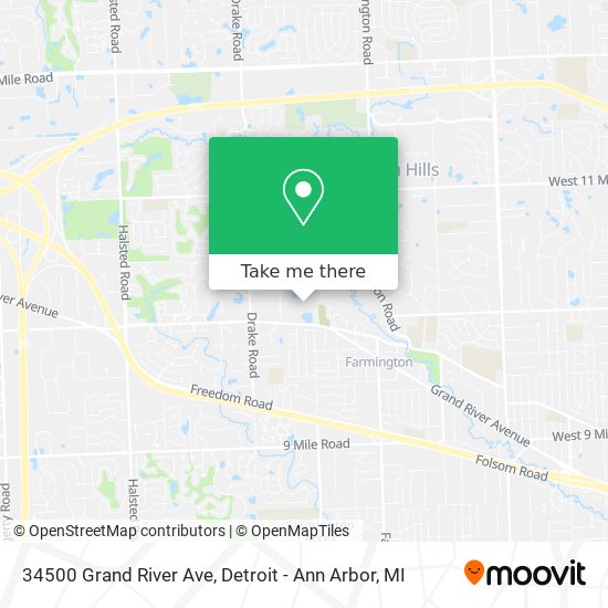 34500 Grand River Ave map