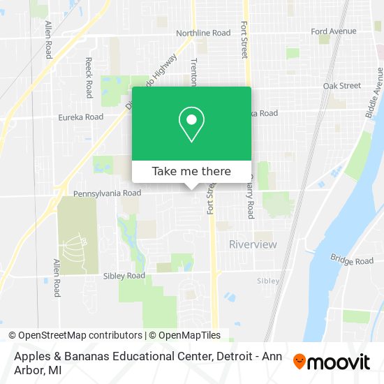 Mapa de Apples & Bananas Educational Center
