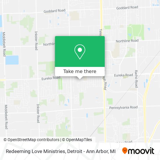 Redeeming Love Ministries map