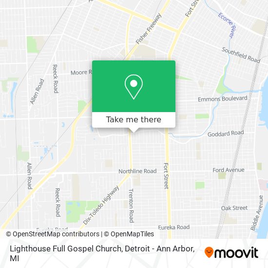 Lighthouse Full Gospel Church map