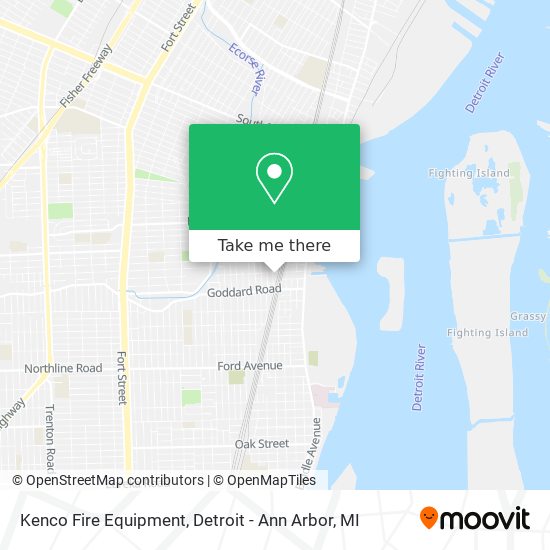 Kenco Fire Equipment map