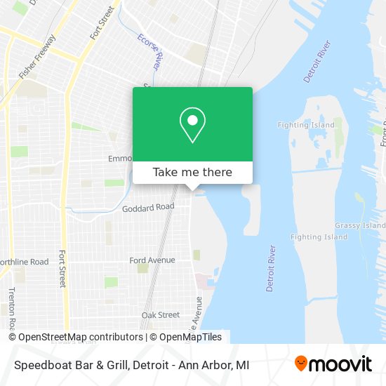 Mapa de Speedboat Bar & Grill