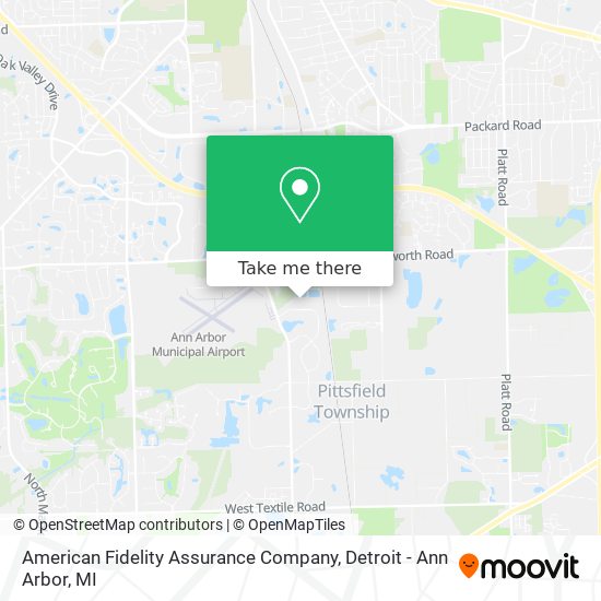 Mapa de American Fidelity Assurance Company