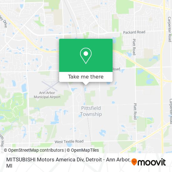 MITSUBISHI Motors America Div map