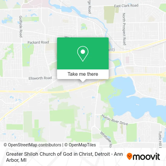 Greater Shiloh Church of God in Christ map