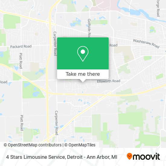 Mapa de 4 Stars Limousine Service