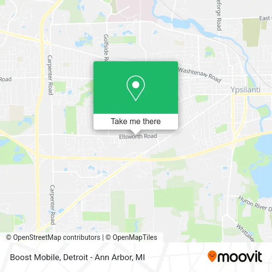 Boost Mobile map