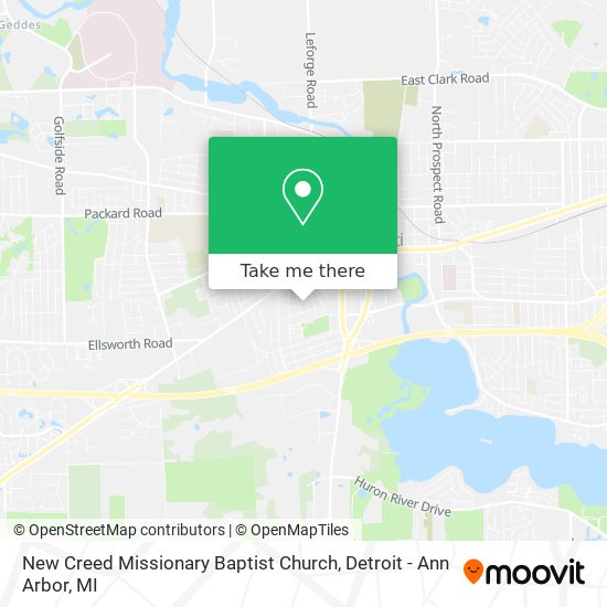 New Creed Missionary Baptist Church map