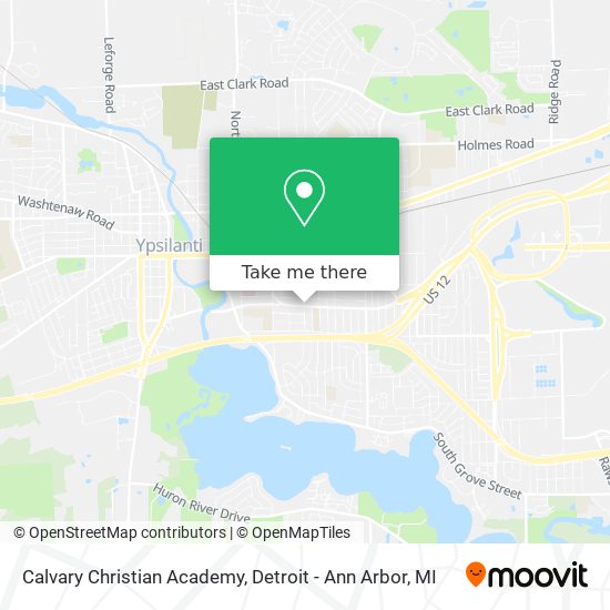 Calvary Christian Academy map