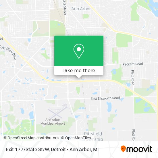 Mapa de Exit 177/State St/W