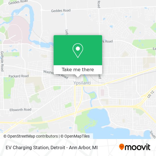 Mapa de EV Charging Station