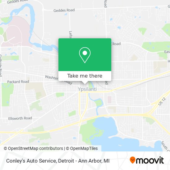 Conley's Auto Service map