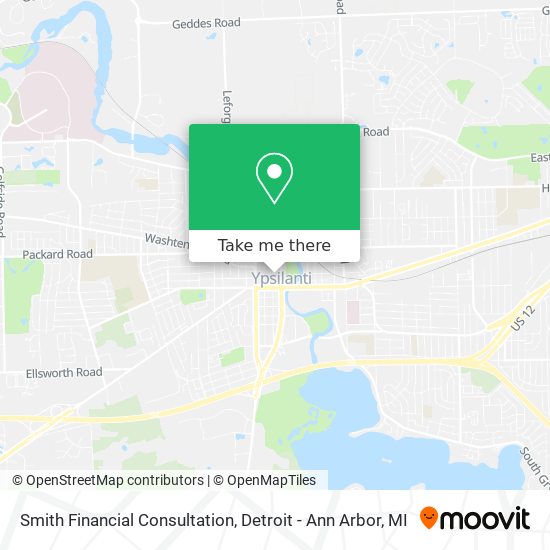 Smith Financial Consultation map