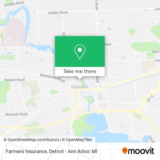 Farmers Insurance map