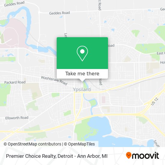 Premier Choice Realty map