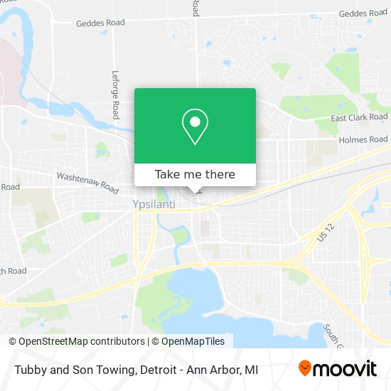 Mapa de Tubby and Son Towing