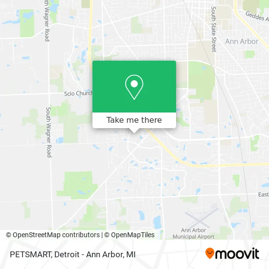 PETSMART map