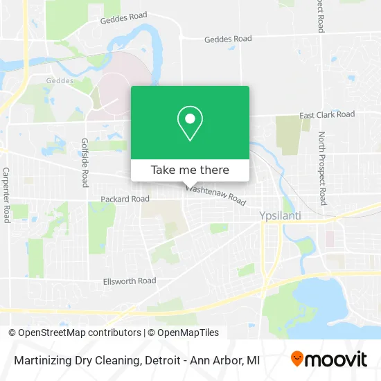 Martinizing Dry Cleaning map