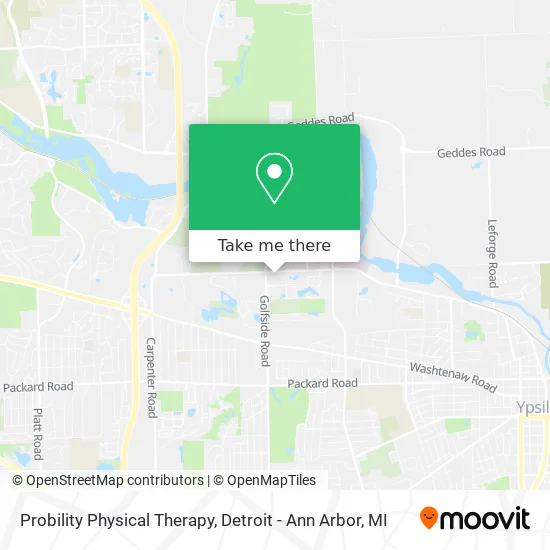 Probility Physical Therapy map