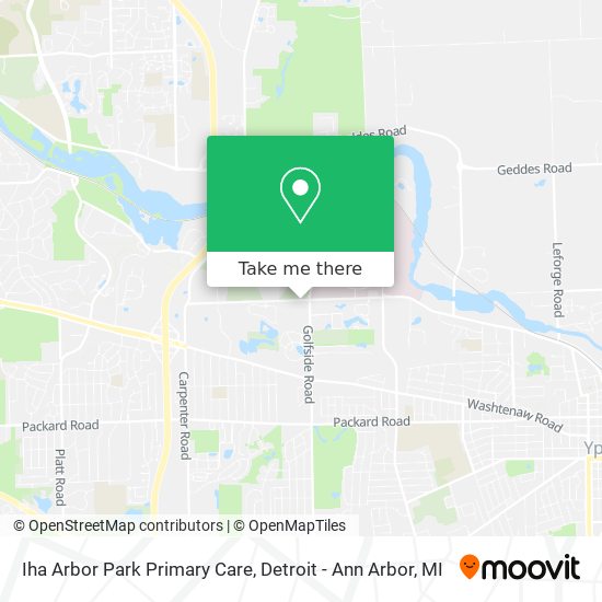 Mapa de Iha Arbor Park Primary Care