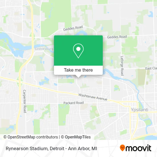 Rynearson Stadium map