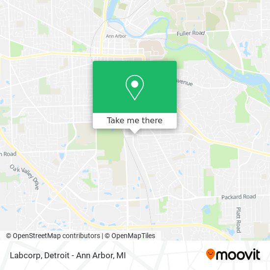 Labcorp map