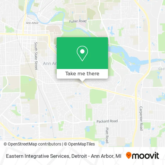 Eastern Integrative Services map