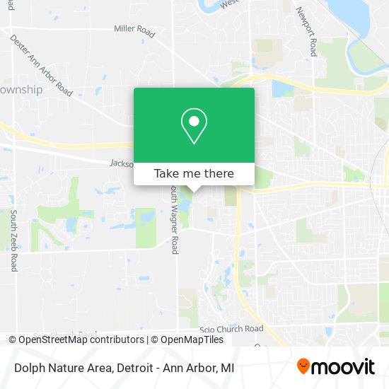 Dolph Nature Area map
