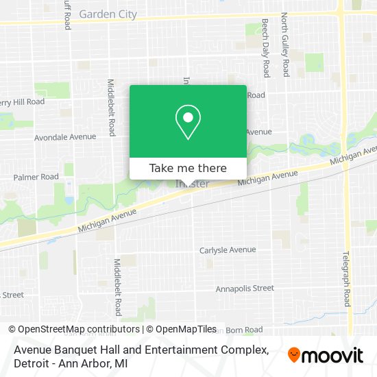 Mapa de Avenue Banquet Hall and Entertainment Complex