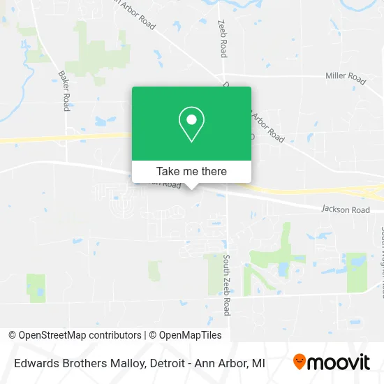 Edwards Brothers Malloy map