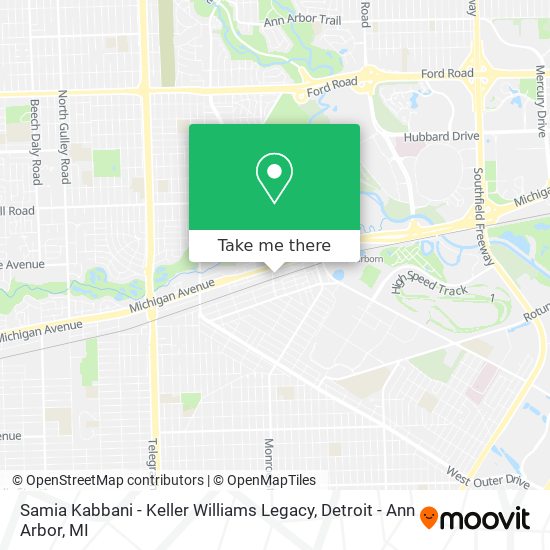 Mapa de Samia Kabbani - Keller Williams Legacy