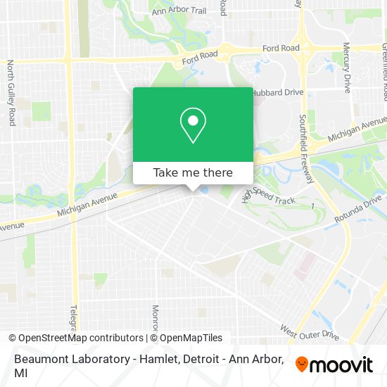 Beaumont Laboratory - Hamlet map