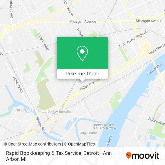 Mapa de Rapid Bookkeeping & Tax Service