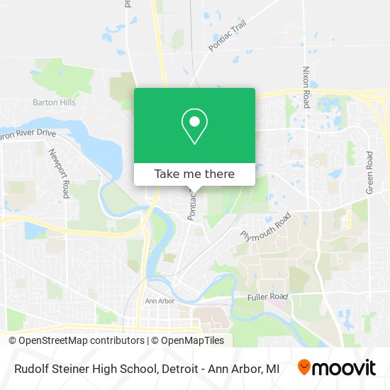 Mapa de Rudolf Steiner High School