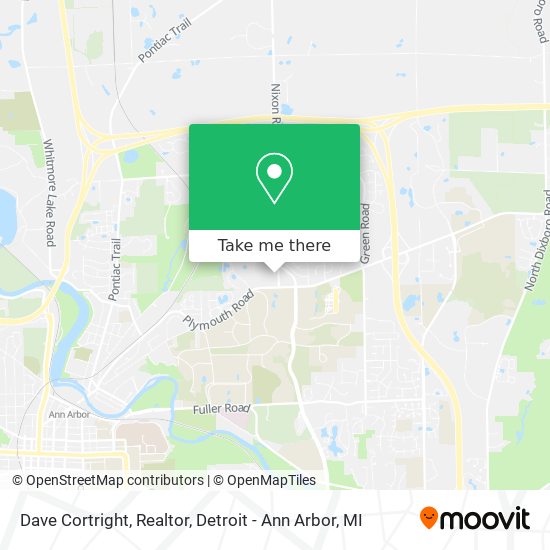 Mapa de Dave Cortright, Realtor