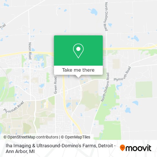 Iha Imaging & Ultrasound-Domino's Farms map