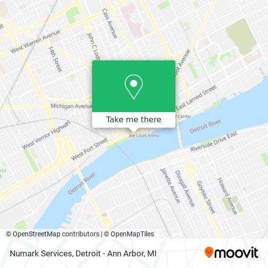 Mapa de Numark Services
