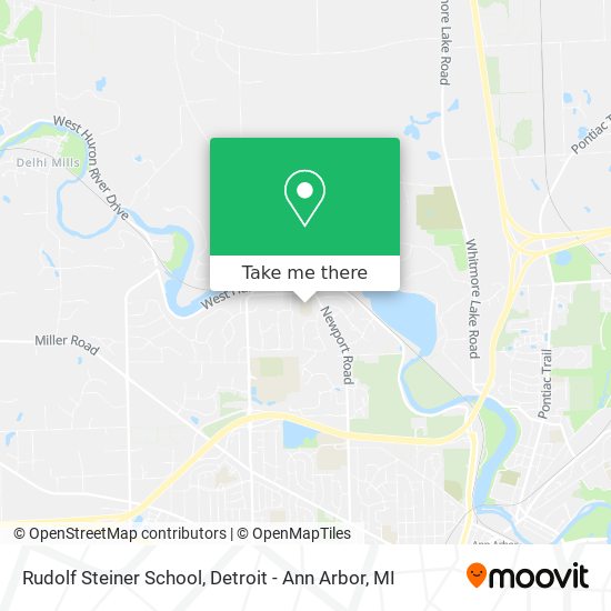Rudolf Steiner School map