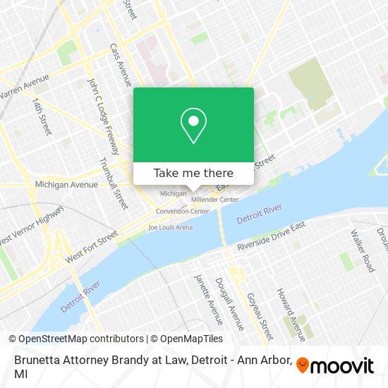 Brunetta Attorney Brandy at Law map